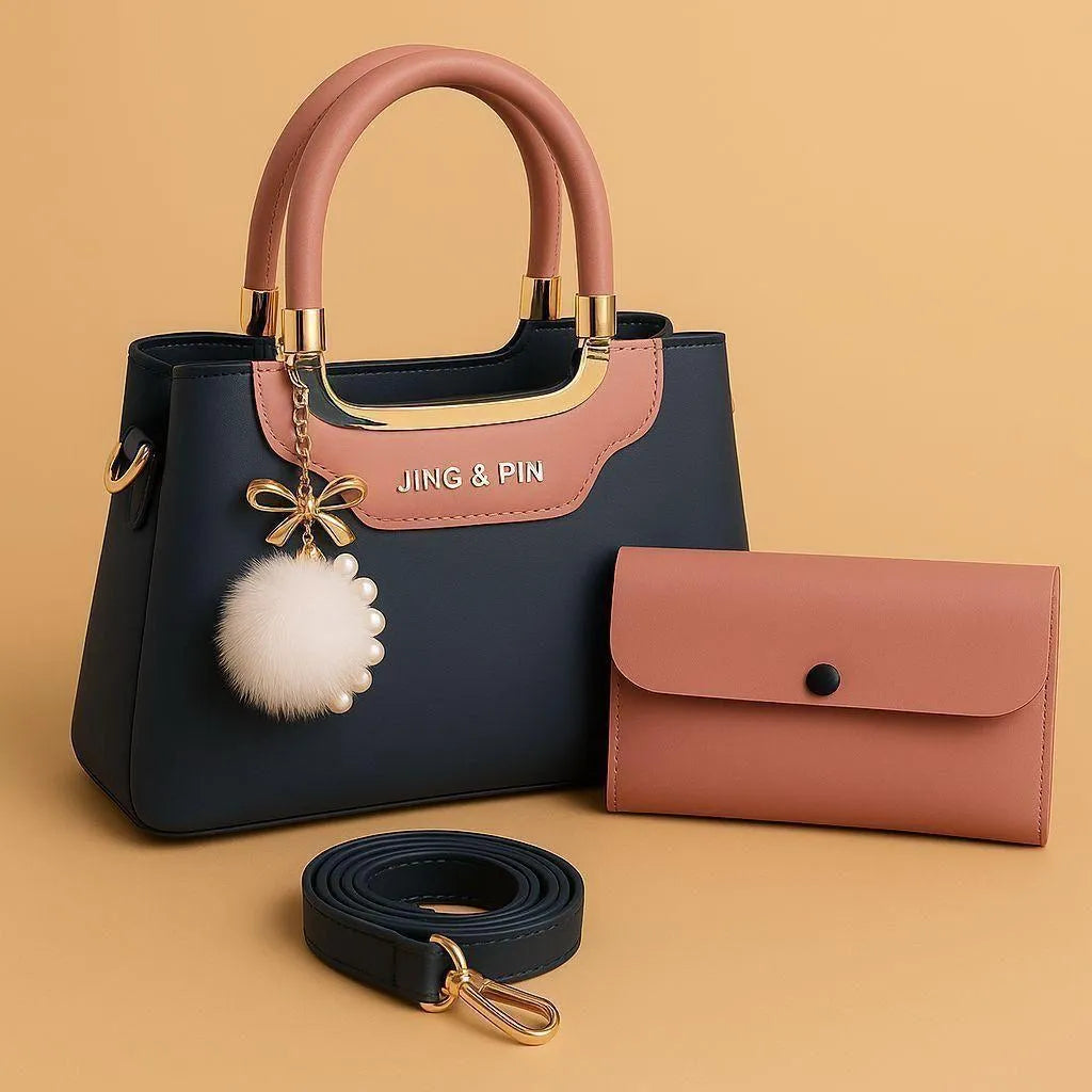 Leather Shoulder Bag Set for Women | Stylish Combo Handbags | Premium Quality Bags