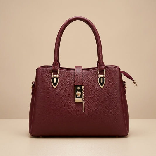 Elegant Noir Luxe Handbag for Women