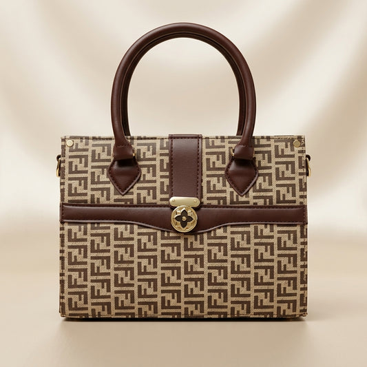 Luxury Monogram Top Handle Bag for Women