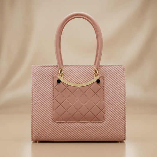 Elegant Quilted Tote Bag for Women