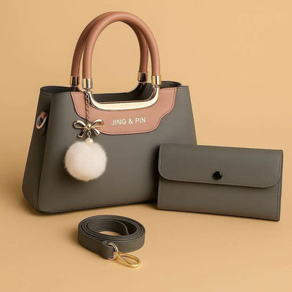 Leather Shoulder Bag Set for Women | Stylish Combo Handbags | Premium Quality Bags