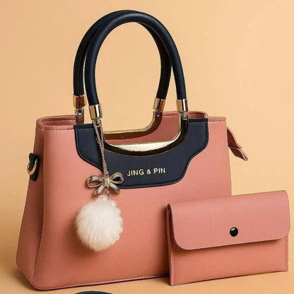 Leather Shoulder Bag Set for Women | Stylish Combo Handbags | Premium Quality Bags