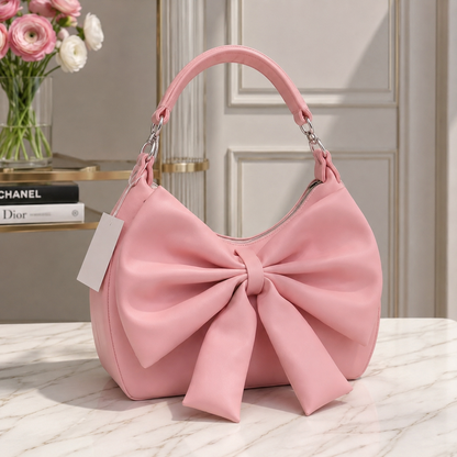 Luxury Bow Shoulder Bag for Women