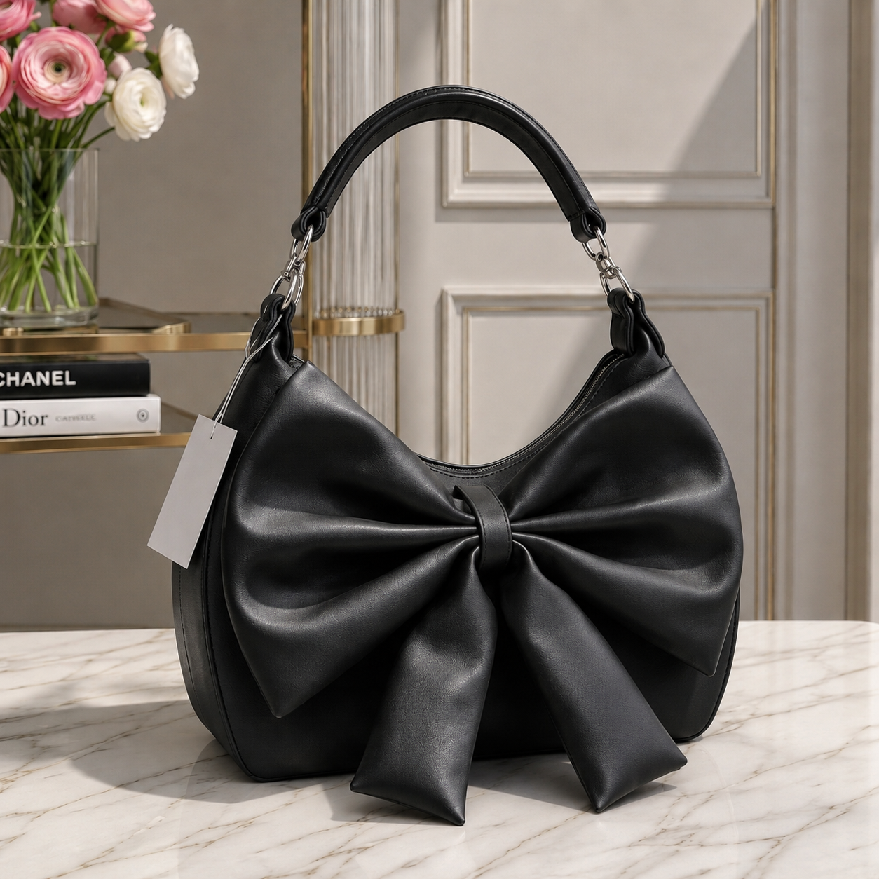 Luxury Bow Shoulder Bag for Women