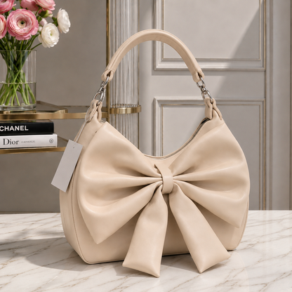 Luxury Bow Shoulder Bag for Women