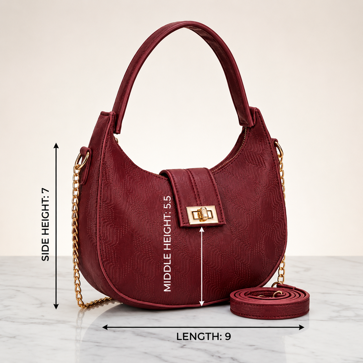 Premium Moon Style Handbag for Women