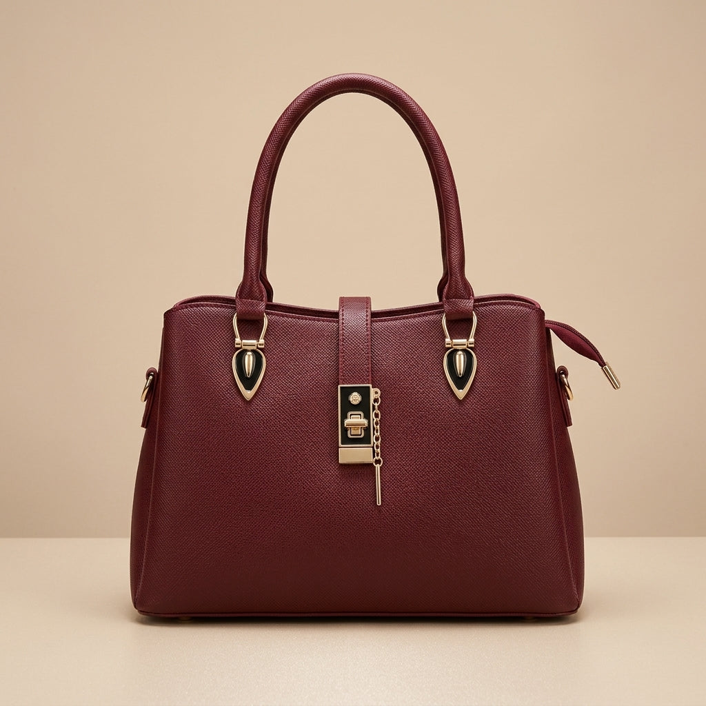 Elegant Noir Luxe Handbag for Women