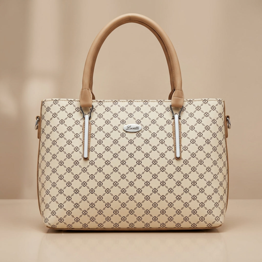 Luxury Monogram Office Tote Bag for Women