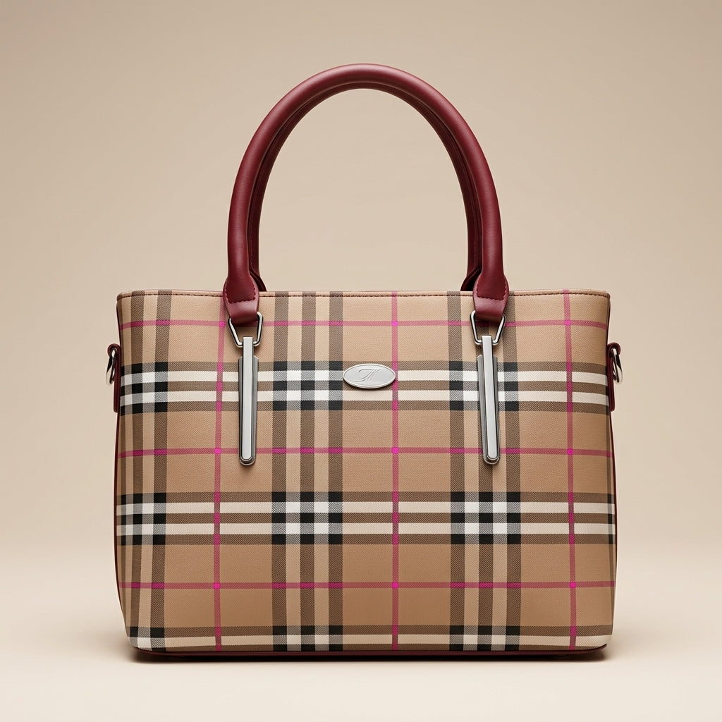 Luxury Monogram Office Tote Bag for Women