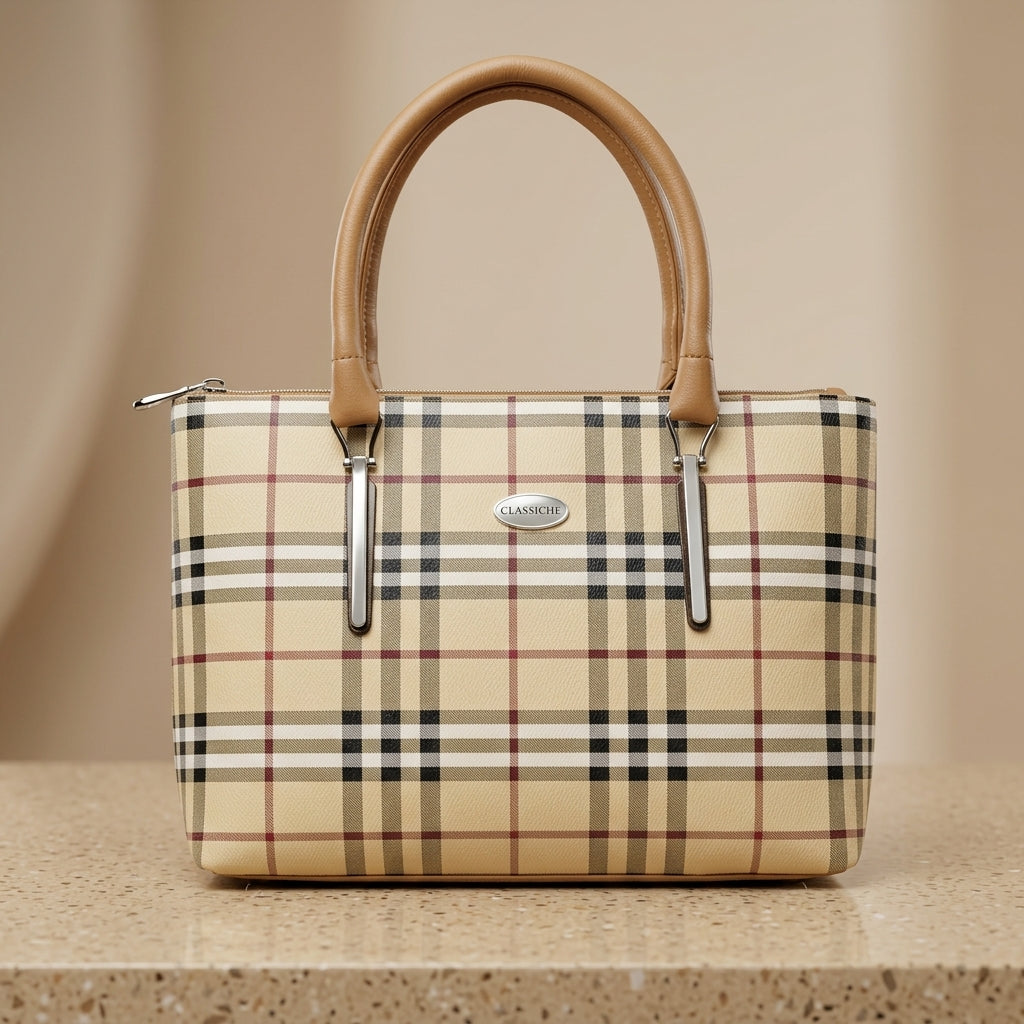 Luxury Monogram Office Tote Bag for Women