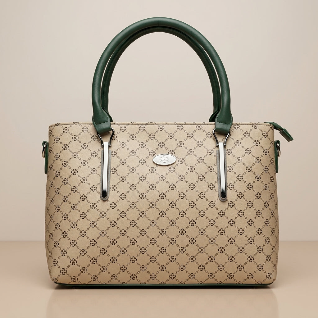Luxury Monogram Office Tote Bag for Women