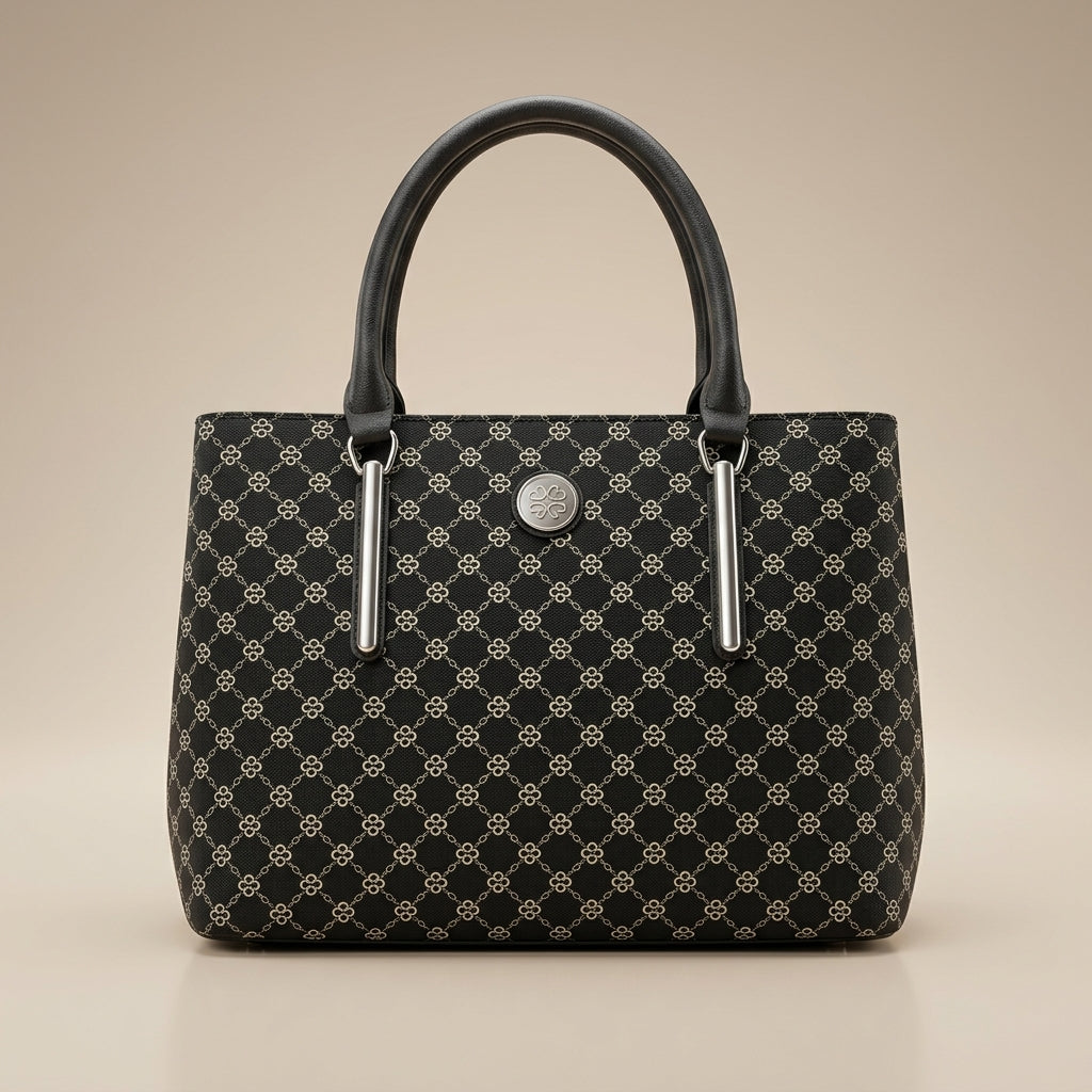 Luxury Monogram Office Tote Bag for Women