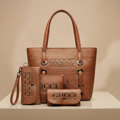 Luxury 4 Pieces Women Handbag Set For Women