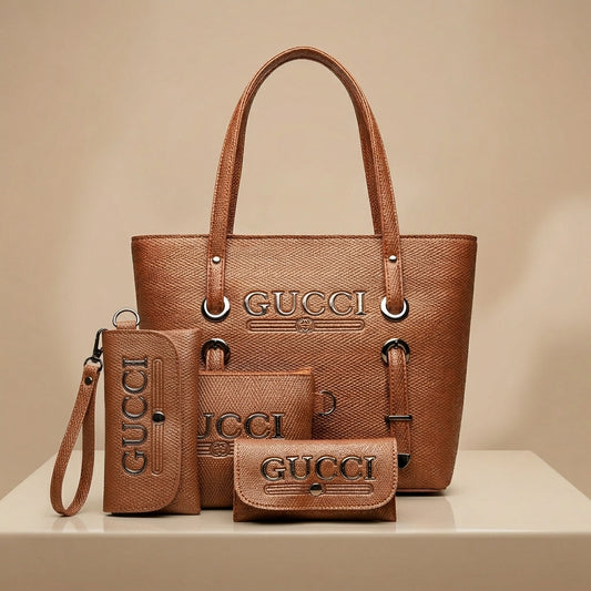 Luxury 4 Pieces Women Handbag Set For Women