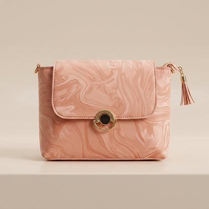 Elegant Marble Crossbody Bag for Women