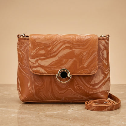 Elegant Marble Crossbody Bag for Women