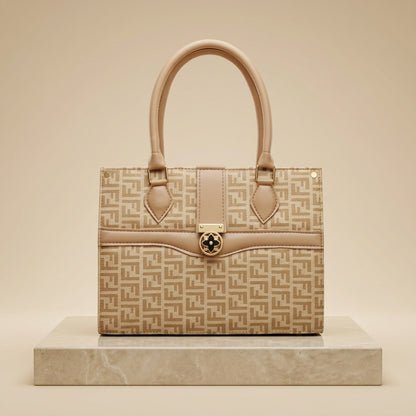 Luxury Monogram Top Handle Bag for Women