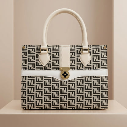 Luxury Monogram Top Handle Bag for Women