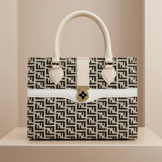 Luxury Monogram Top Handle Bag for Women