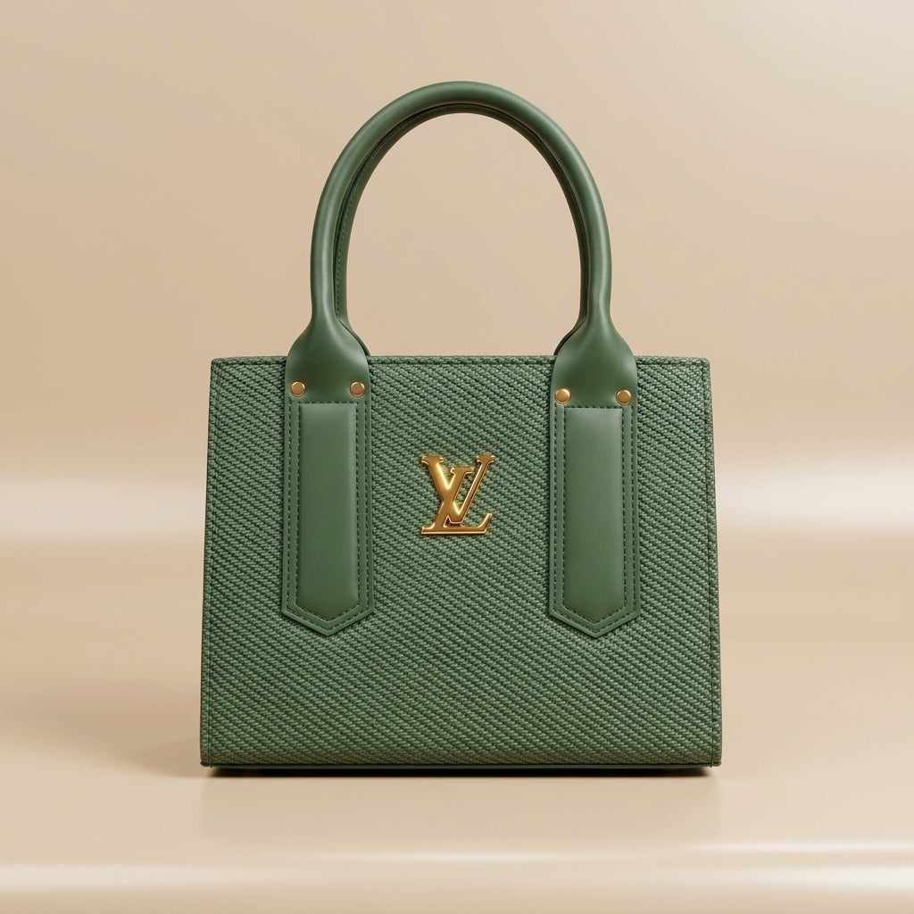 Luxury LV Green Mini Tote Bag for Women