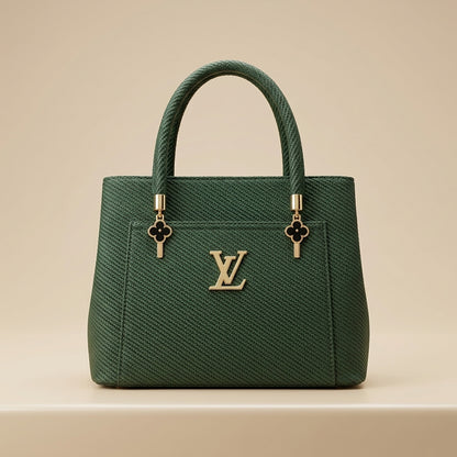 Elegant Designer Top Handle Handbag