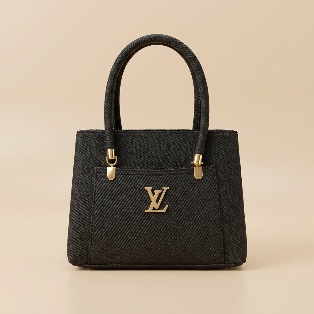 Elegant Designer Top Handle Handbag