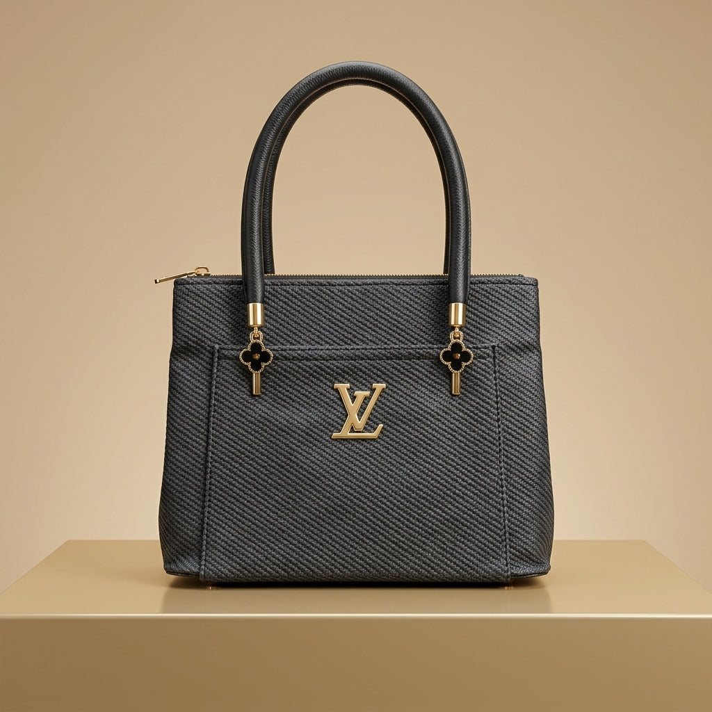 Elegant Designer Top Handle Handbag