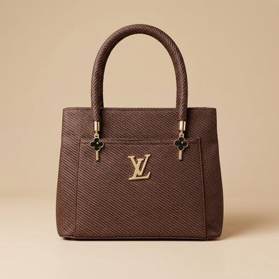 Elegant Designer Top Handle Handbag