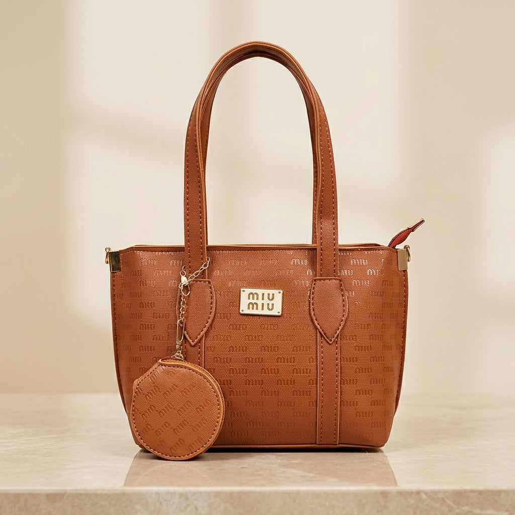 Stylish Everyday Carry Handbag with Luxe Finish