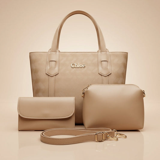 Premium 3 Piece Ladies Bag Set