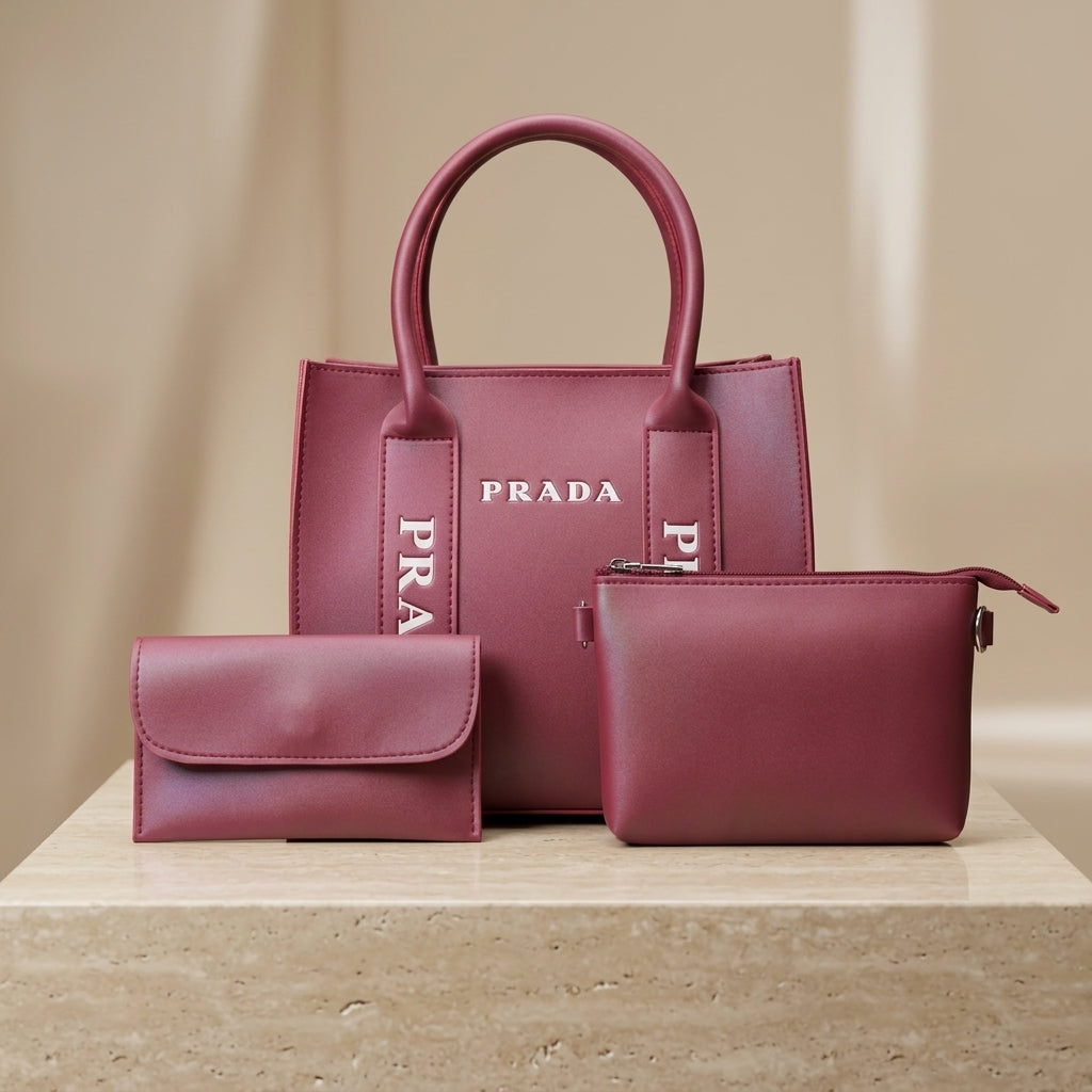 Luxury 3 Pcs Fashion Bag Set