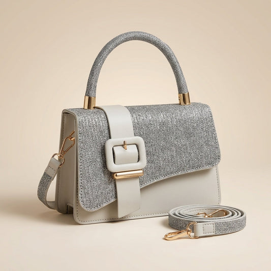 Premium Grey Crossbody Bag for Women