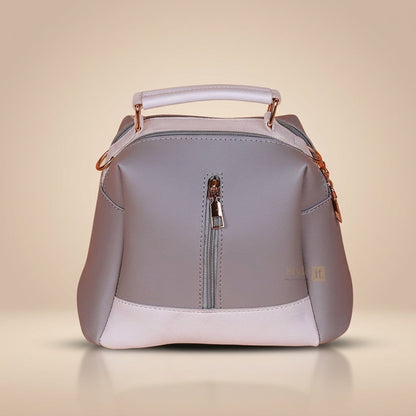 Fashionable Black & White Crossbody Shoulder Bag