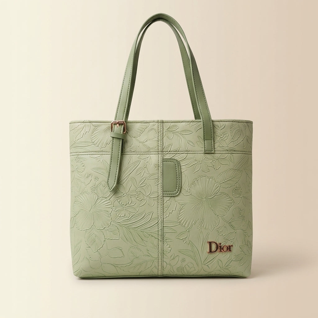 Trendy Leather Tote Bag for Women