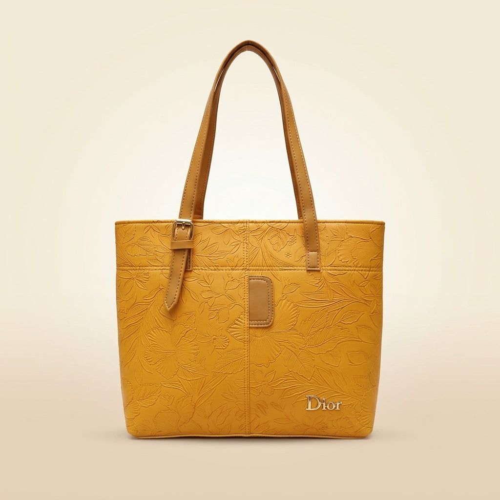 Trendy Leather Tote Bag for Women