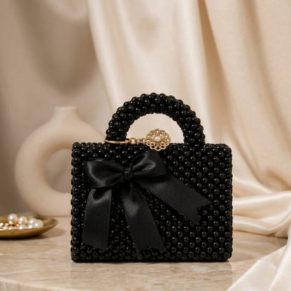 Handmade Beaded Mini Handbag