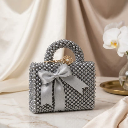 Handmade Beaded Mini Handbag