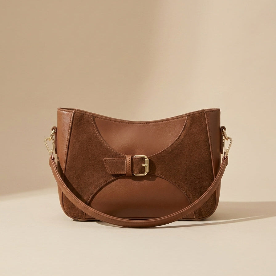 Luna Buckle Shoulder Bag