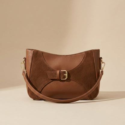 Luna Buckle Shoulder Bag