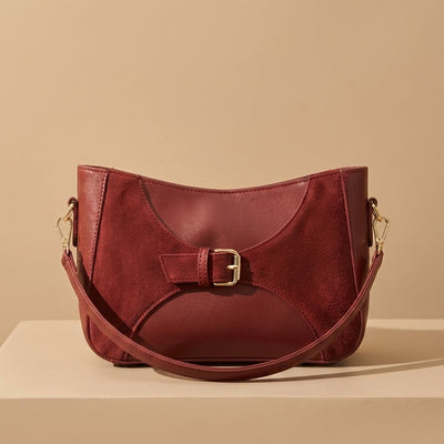 Luna Buckle Shoulder Bag