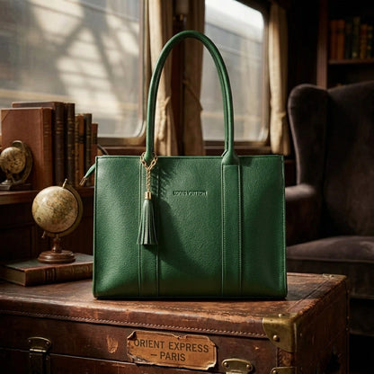 Premium Shoulder Handbag with Tassel Detail